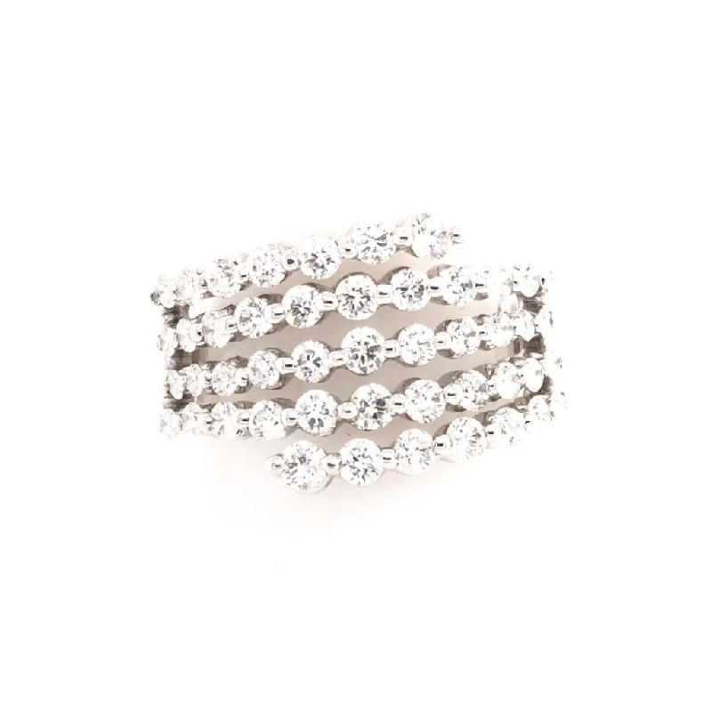 women eco-friendly engagement rings -Rolland's Design Diamond Fashion Ring