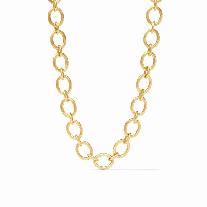 women stackable necklaces -Julie Vos | Catalina Demi Link Necklace in Gold