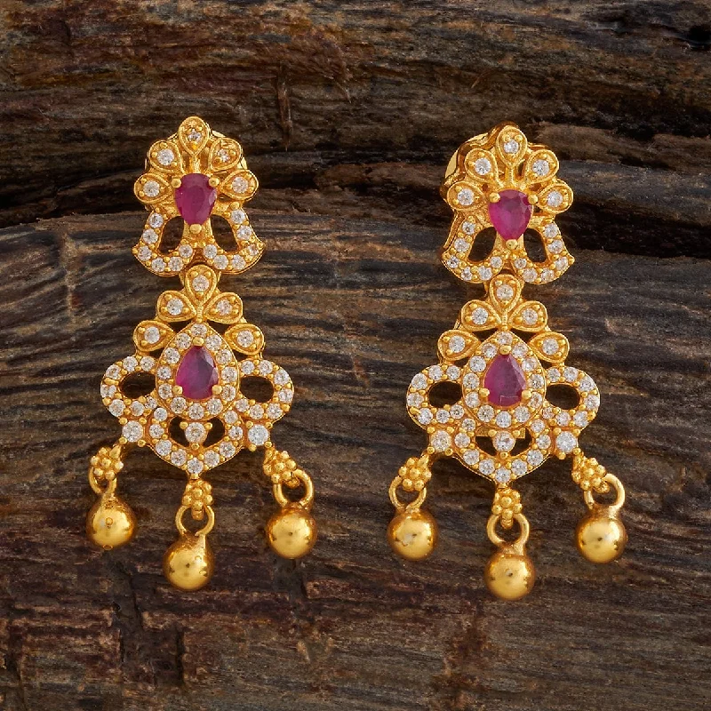 women handmade earrings -Silver Temple Earring 179565