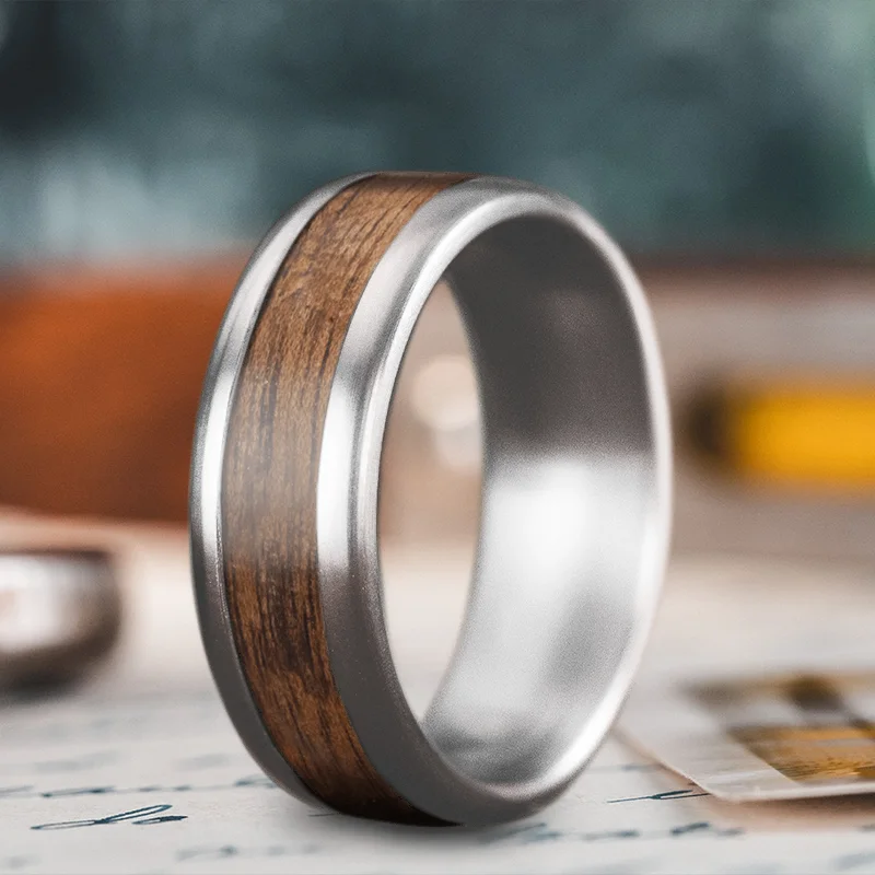 women engraved rings -Custom Design - Single Inlay Ring Q6mZkNX0LSDJe8vpoHUNjWsS