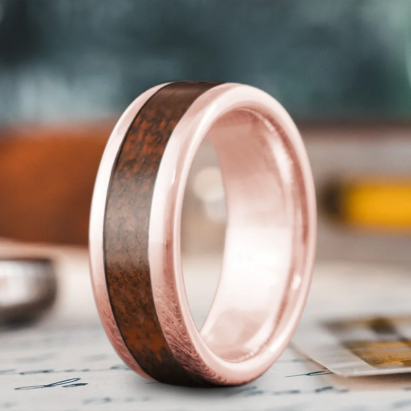 women wedding bands for her -Custom Design - Single Inlay Ring giJeppOC8DC3ZZLodE9__B__