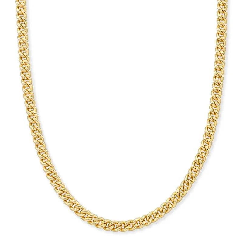 women statement necklaces -Kendra Scott | Ace Chain Necklace in Gold