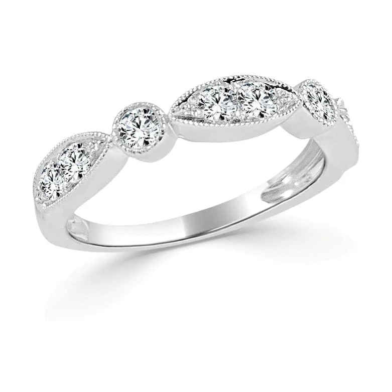 women luxurious platinum engagement rings -14k Gold & Diamond Ring