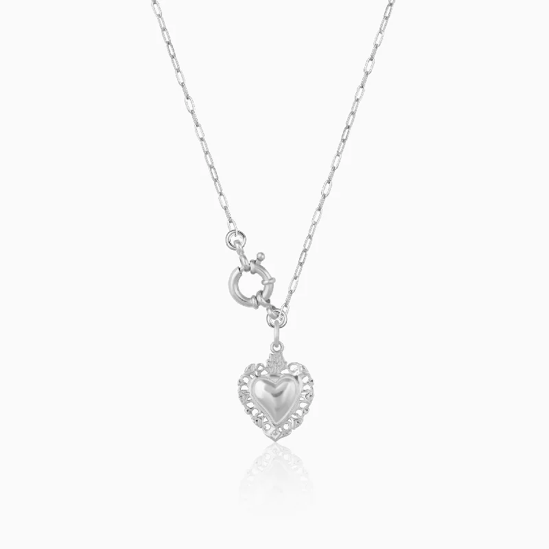 women eco-conscious necklaces -Silver A Lot like Love Necklace