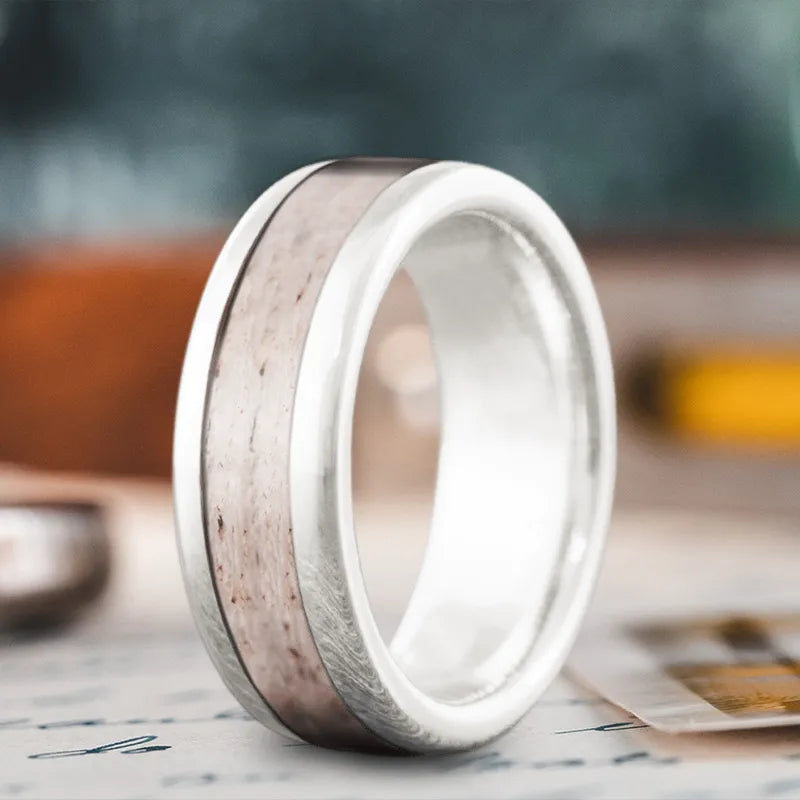 women wedding bands for women -Custom Design - Single Inlay Ring ff2HvZnfEWfc8I5KajdIZDiN