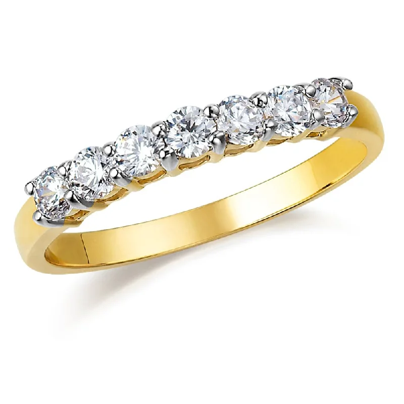 women unique rings -Amadore Eternity Ring