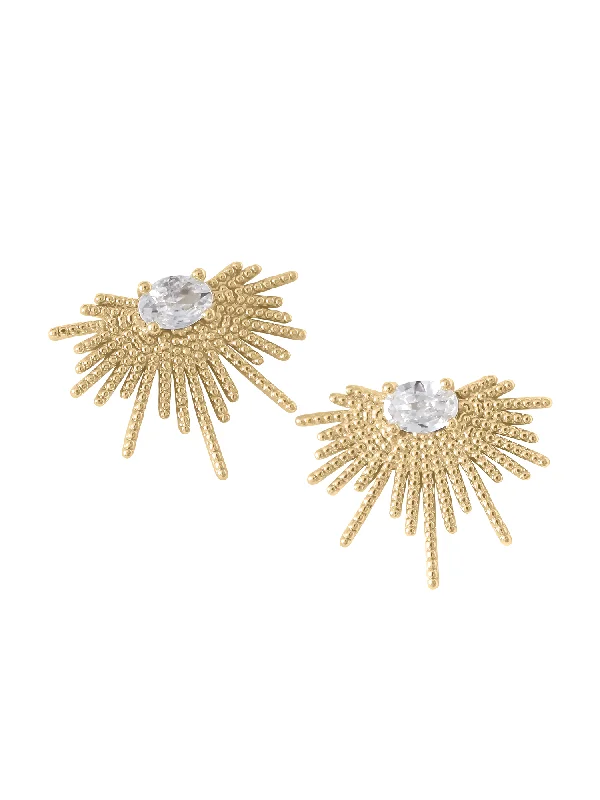 women rhinestone earrings -Linga Earring