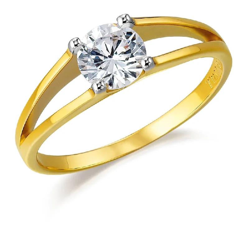 women vintage engagement rings -Aphrodite Solitaire Ring