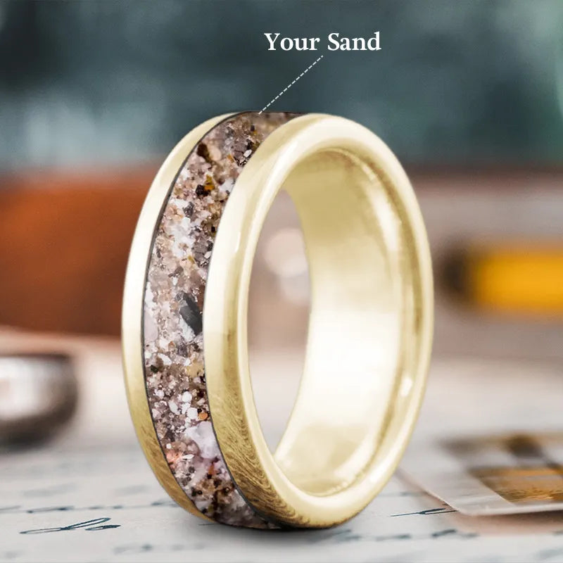 women gold wedding rings -Custom Design - Single Inlay Ring gXStkN-ZvXKnM5SiAhQ_L-fK