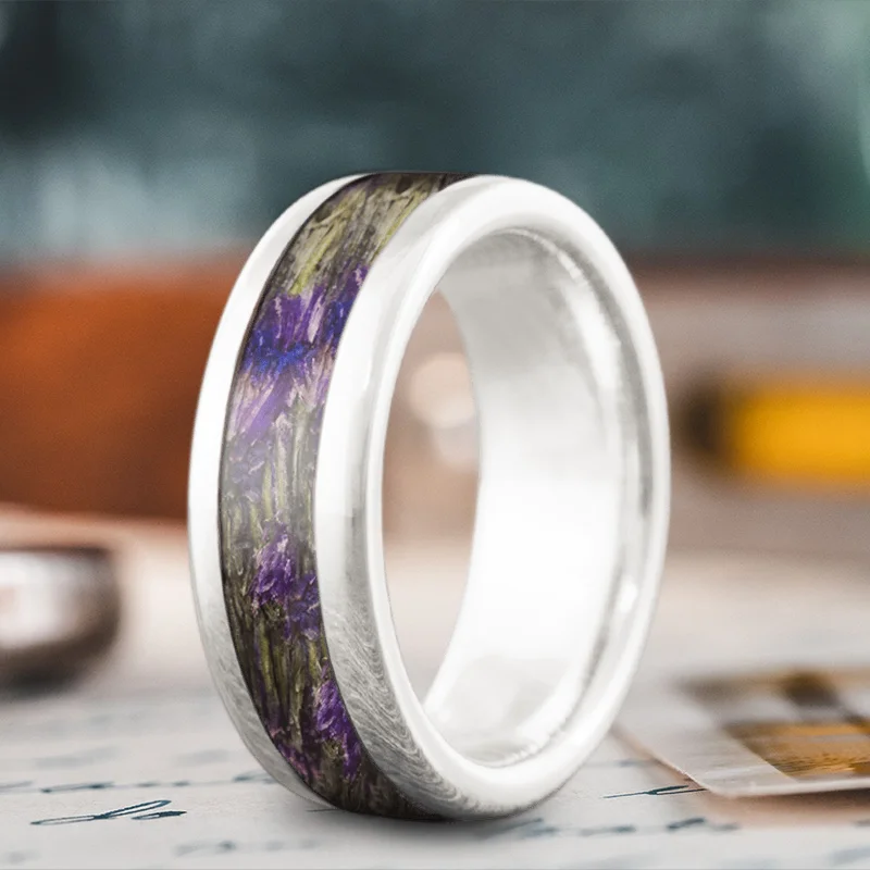 women fashion rings -Custom Design - Single Inlay Ring SdWswxYypyVtwFZNXnKwTei2