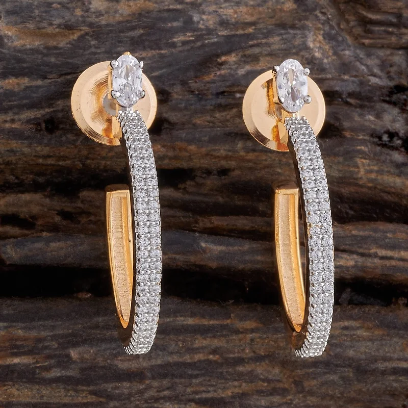 women fashion statement earrings -Zircon Earring 177950