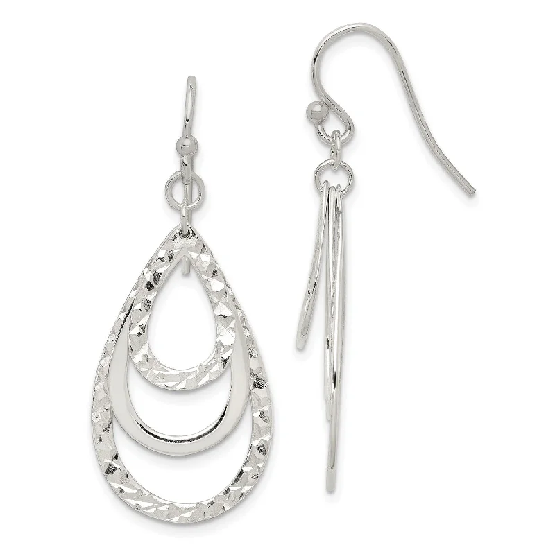 women wedding earrings -Sterling Silver Drop & Dangle Earrings