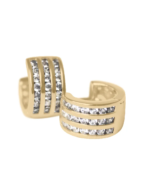 women luxury earrings for women -Sabrina Huggie Earring