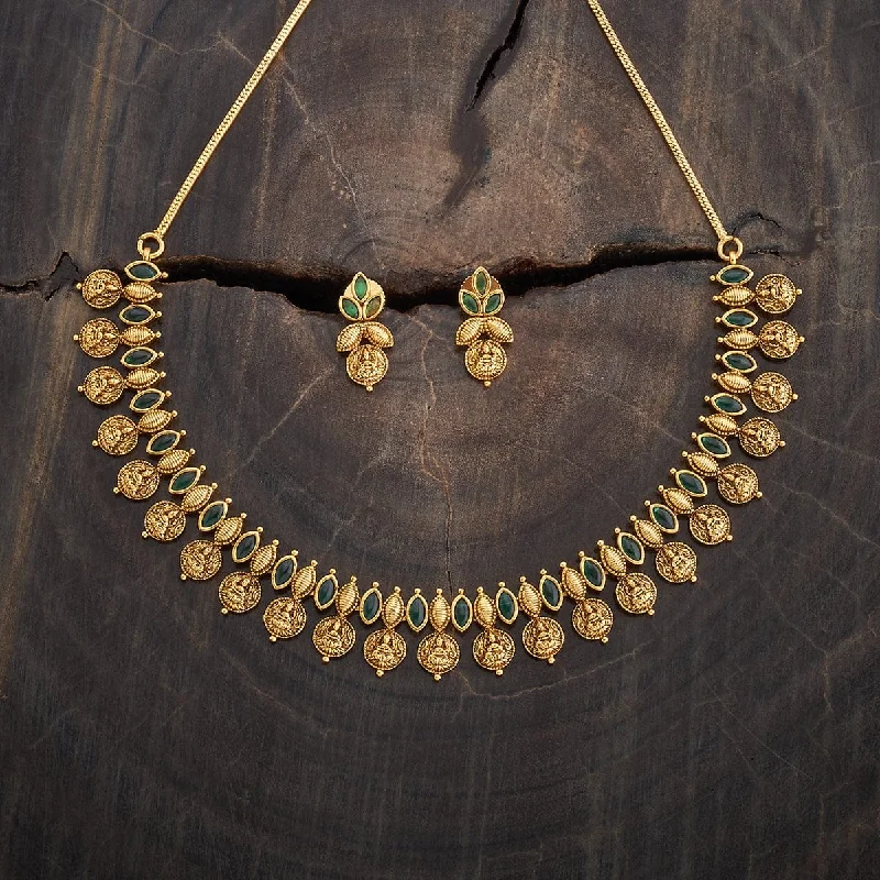 women double-layer necklaces -Antique Necklace 181311