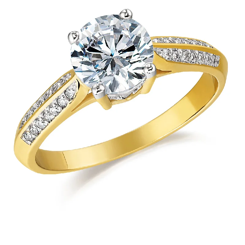 women luxury diamond rings -2.25 ct. t.w. Accolade Ring