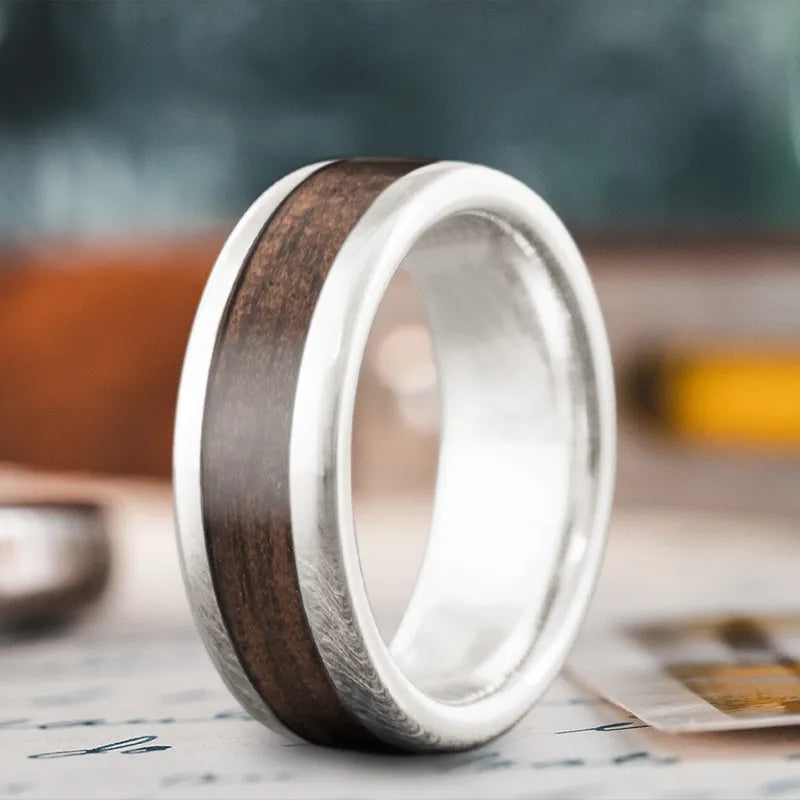 women vintage wedding rings -Custom Design - Single Inlay Ring Zrln711P7sy0d48bagANBjRH