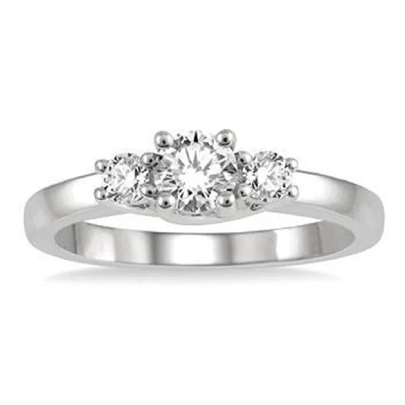 women chic engagement rings -Rolland's Design 3 Diamond Ring -0.50ct