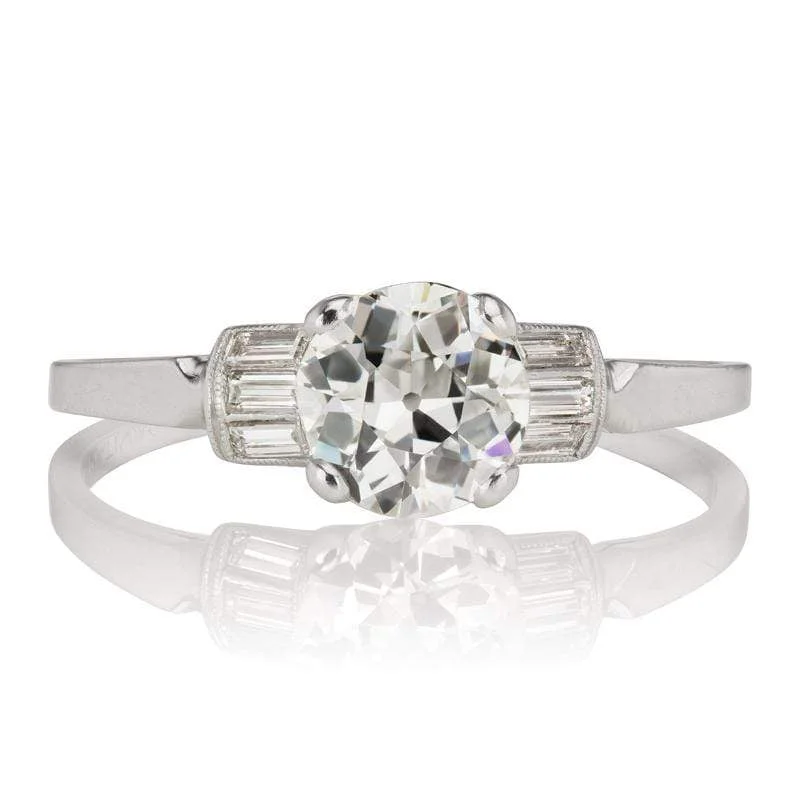 women vintage engagement rings -Talia