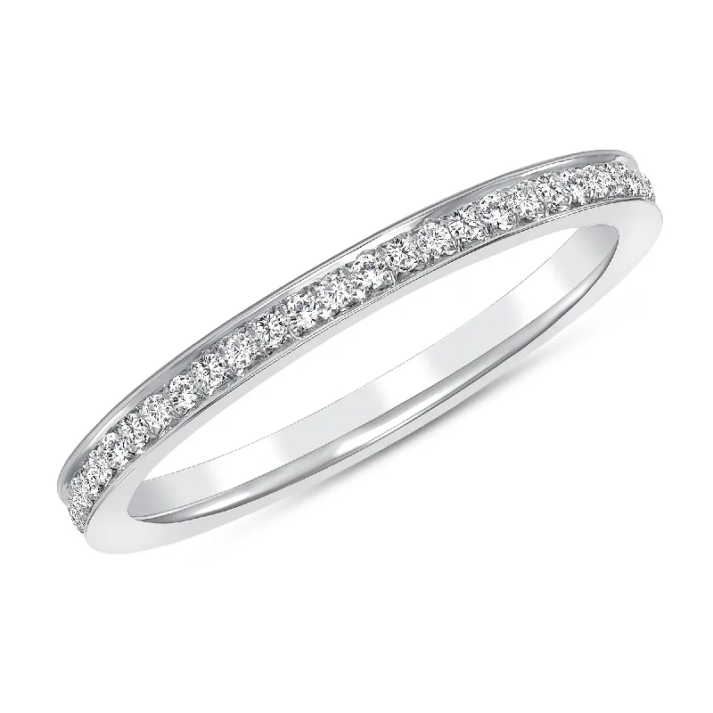 women heirloom engagement rings -Makai Pave Diamond Ring Band Stackable