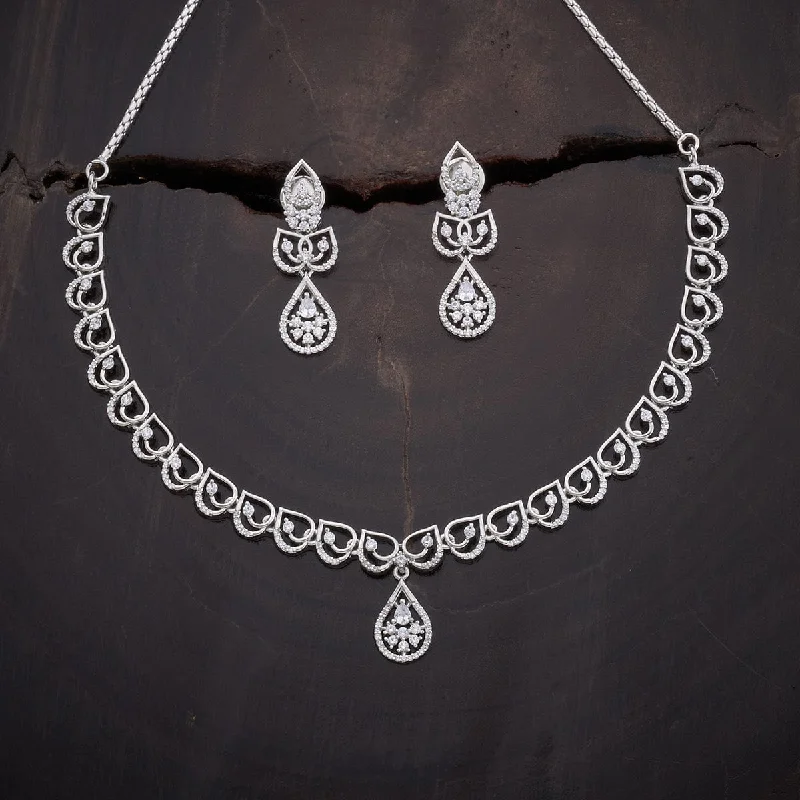 women choker necklaces -Zircon Necklace 151254