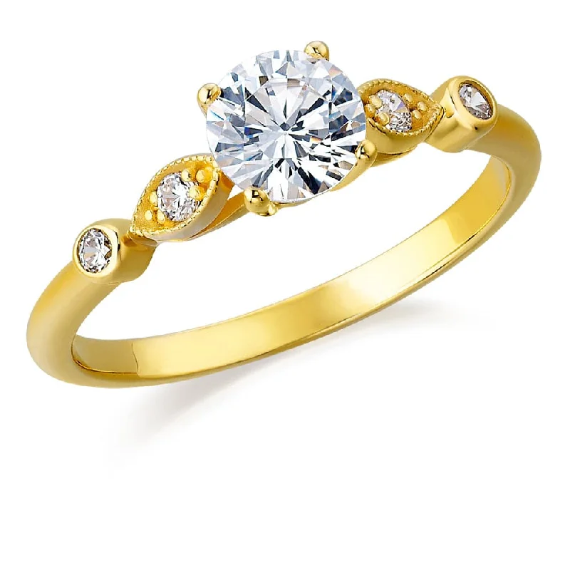 women classic wedding bands -Mon Amour Ring