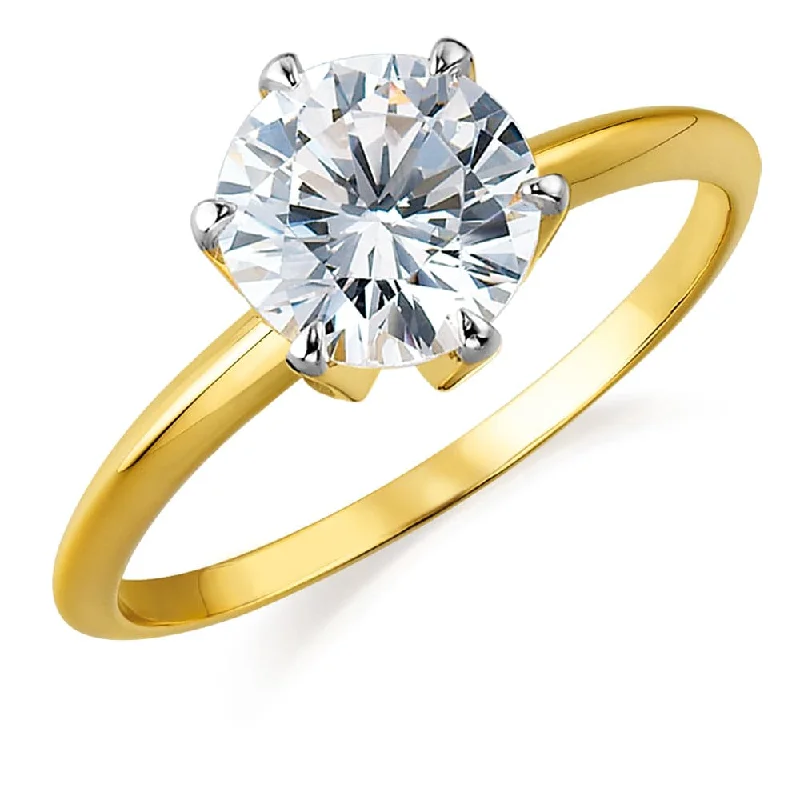 women engraved rings -3 ct.  Tiffany Style Solitaire Ring