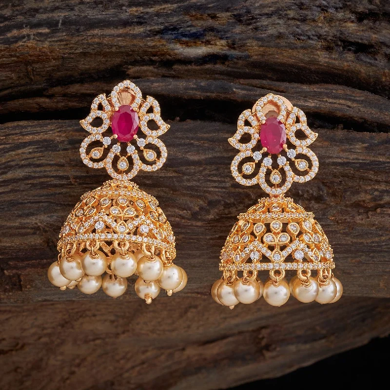 women eco-conscious earrings -Zircon Earring 177149