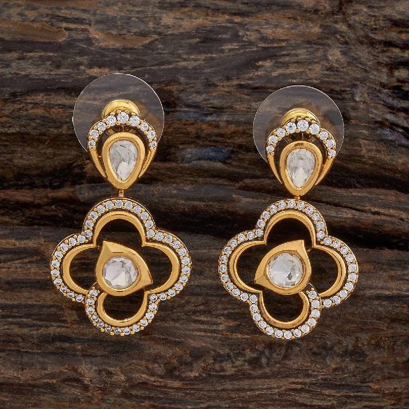 women elegant earrings -Kundan Earring 177614