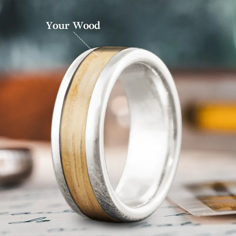 women anniversary rings -Custom Design - Single Inlay Ring kVb3NafQEXo8kIZzKE6maJwR