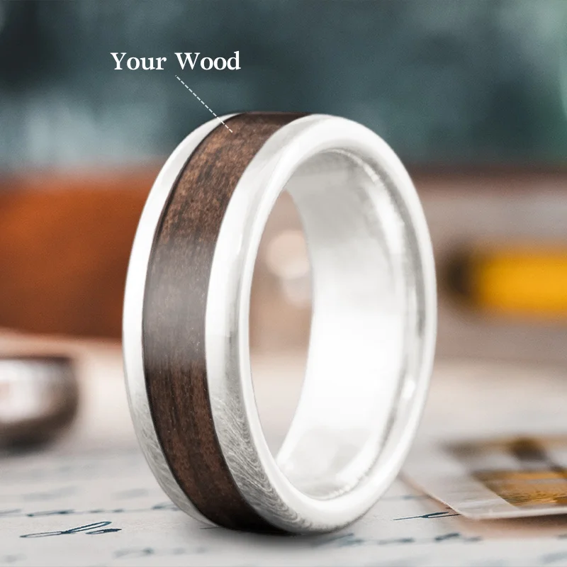 women ring sets -Custom Design - Single Inlay Ring ERZJd0O07M7IAniaRndPN9-Y