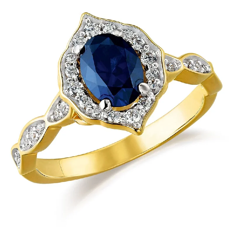 women luxury wedding rings -Marie Antoinette Tru-Sapphire Ring